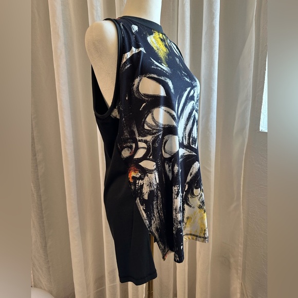 XS 3.1 Philip Lim runway shirt/tank top black/yellow/white/orange - Picture 2 of 9